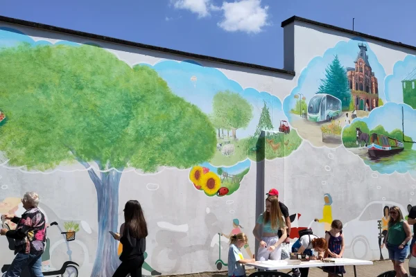 202305 Activities at mural